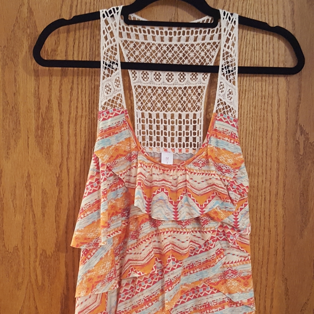 Super Cute Crocheted Racer Back Tank